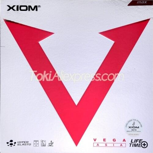 XIOM VEGA Asia Table Tennis Rubber Original XIOM VEGA Ping Pong Sponge