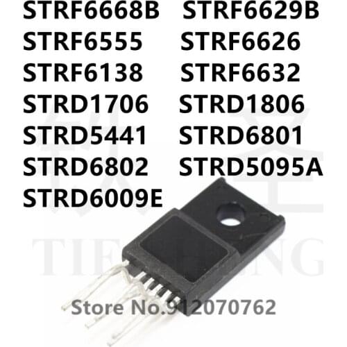 10PCS STRF6668B STRF6629B STRF6555 STRF6626 STRF6138 STRF6632 STRD1706 STRD1806 STRD5441 STRD6801 STRD6802 STRD5095A STRD6009E