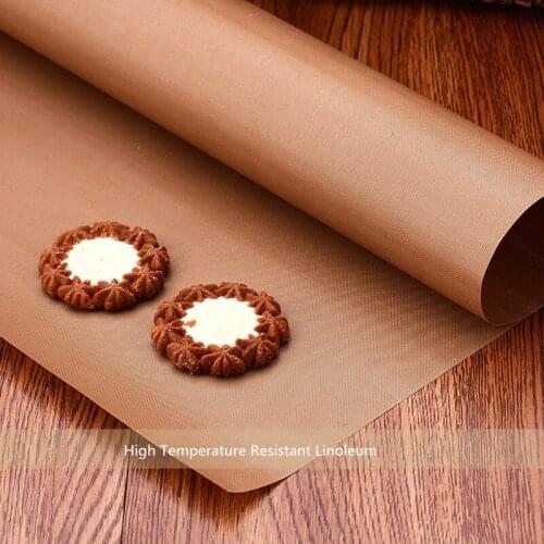 2 Sizes Heat Press Pad Reusable Baking Mat Non Stick Craft Sheet Heat Resistant Easy To Clean BBQ Grill & Baking Mats Macarons