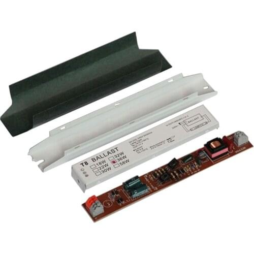 220-240V AC 2x36W Wide Voltage T8 Electronic Ballast Fluorescent Lamp Ballasts