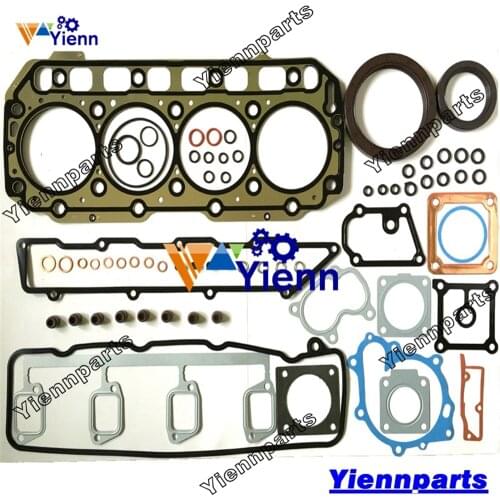 4TNE106T Overhaul Full Gasket kit 4TNE106 Full Gasket Set For Yanmar Engine 4TNE106-AG2 4TNE106-RP P 4TNE106T-NS 4TNE106T-1FB
