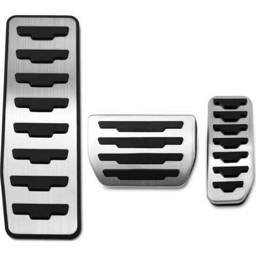 Car Gas Pedals Brake Pedal for Land Rover Range Rover Evoque 2012+ Foot Rest Pedal Pad Cover Car Styling