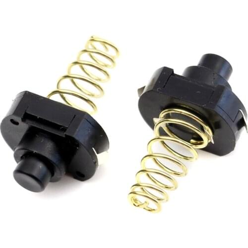 C8 Flashlight tail switch accessories Modding Push button switch DIY Parts spring Switches Assembly - 2pcs