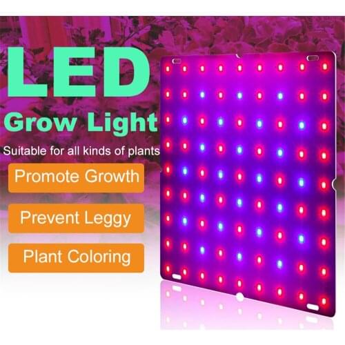 COB LED Grow Light Full Spectrum 100W 200W Ultra Thin Quantum Tech Board 2835 LED Growth Lighting Hydroponics Plant Lamp 85-265V