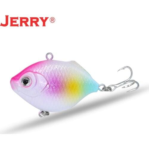 Jerry 43mm 7.7g Lipless Crankbait Rattling Vibration Ultralight Freshwater Sinking Hard Fishing Lure VIB