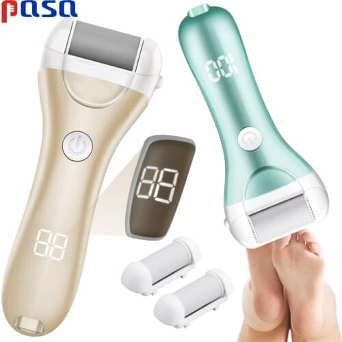 LED display Electric Foot Care Pedicure Tool Pedicura Smooth Machine Callus Remover Foot File for Foot Heel Skin