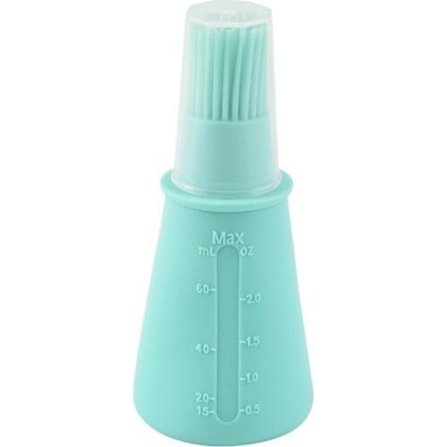 BBQ Brush Eco-friendly Anti-deform Silicone Mini Oil Storage Bottle Comfortable to Grip Heat Resistant Home Accessories