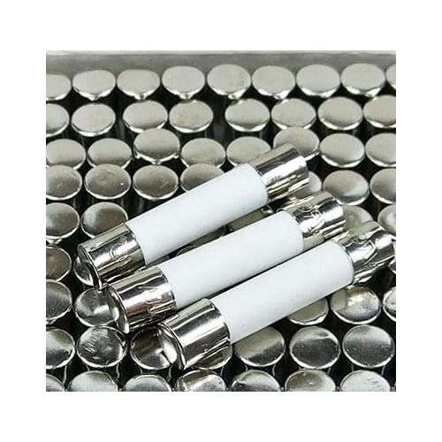 0.5A 1A 2A 3A 3.15A 4A 5A 6A 6.3A 7A 8A 10A 12A 15A 20A 25A 30A 250V 6*30mm 6x30 Ceramic Fuse x 100PCS