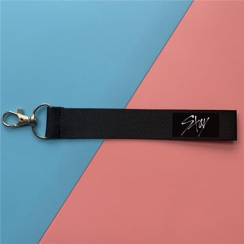 KPOP Stray Kids Mobile Phone Rope Name Bar Mobile Phone Bag Pendant STAY Fang Can Lee Know GO