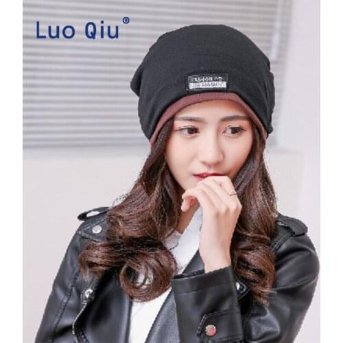 Hot Sell 7 Colors Vintage Lip Letter Women Warm Beanie Top Fashion Lay Casual Winter Hat Hip-Hop Cap Gorro Girl Touca