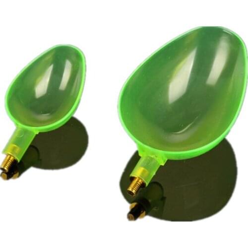 Feeding spoon, nesting spoon, fishing nesting device, throwing head bait spoon, two-piece set, fishing gear, fishing gadgets