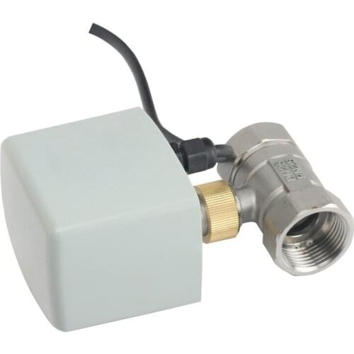 3/4" Stainless Steel Motorized Valve 220V 12V 24V 3-Wire 2 Control Electric Ball Valve Big Torque