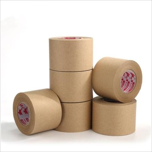 Wet Water Kraft Paper Wood Pulp Environmental Sealing Tape