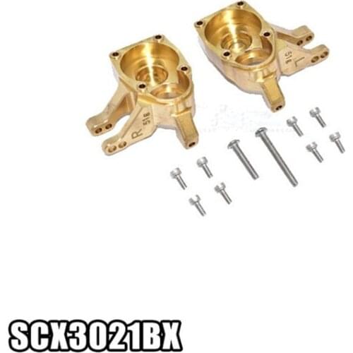 Axial SCX10 III Jeep Wrangler AXI03007 copper front steering cup inside