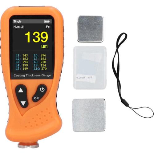 52.9 x 26 x 117mm GT230A 0-1300um Automobile Digital Coating Thickness Gauge Paint Thickness Measurement Instrument