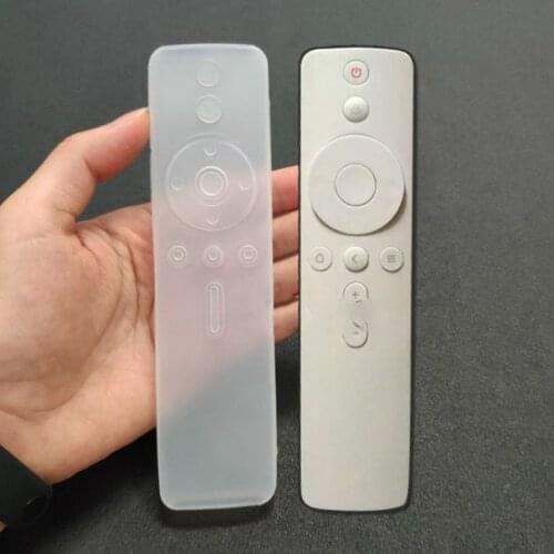 Dust Protect Storage Bag TV Remote Control Cover Transparent Case For Xiaomi TV 4A
