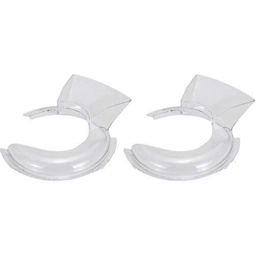2Pcs W10616906 4.5-5QT Bowl Pouring Shield Tilt Head Parts For KitchenAid Stand Mixer KSM500PS KSM450 Replacement Spare Parts