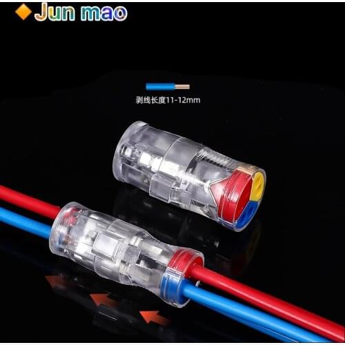 Butt Type Kabel Connector LT-724 LT-726 2 In 4/6 Uit Elektrische Universele Compacte Push-In Mini Snelle Draad Connectoren termi