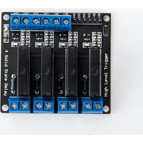 High level trigger solid-state relay module 4 channel 5v/12v/24v