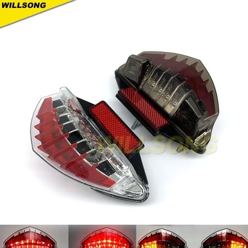 Rear LED Tail Brake Light Turn Signal Integrated Lamp Blinker For BMW F650 GS/ST/Dakar F800 S/ST/GT/R R1200 GS Adventure R1200R