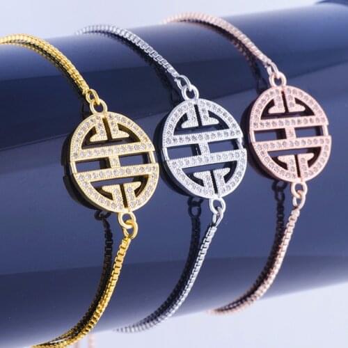 2017 summer pop bracelet European fashion round exquisite gift bracelet lady does not fade green bracelet