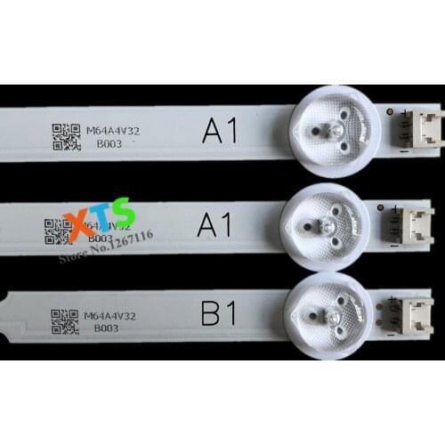 1set=3 PCS(2*A1*7LEDs,1*B1*7LEDs)LED backlight bar 32"ROW2.1 6916L-1204A 1105A 1205A 6916L-1106A 1437A 1438 100set