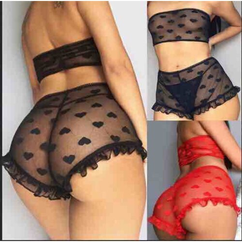 2PCS Bikini Cover Up Beachwer Sexy Women Lingerie Lace Babydoll Underwear Nightwear Sleepwear G-string Set NEW