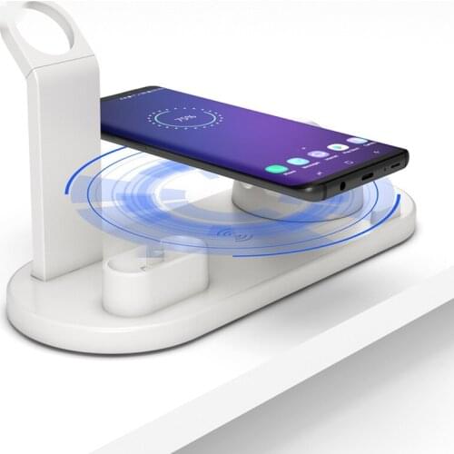 5 in1 multi-function Wireless Fast Charger mini For phone Watch Airpods Desktop
