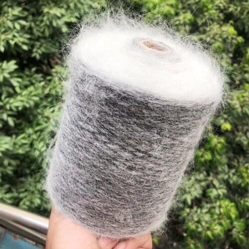 500g/Group of high quality super long wool mohair yarn fine core Alpaca yarn DIY shawl knitted jacket hand-knitted thread 1000m