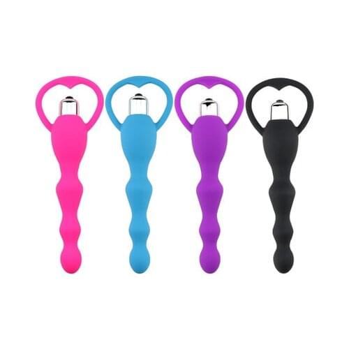 Anal Vibrator Sex Toy Gay Massage Smooth Butt Silicone plugs Sex Toys for Couple Erotic Products flirt sex shop Massager Dildo