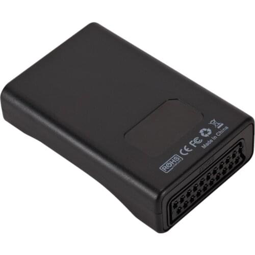 Capture Card Usb2.0 Scart Game Grabber for Ps4//switch Obs Live Recording