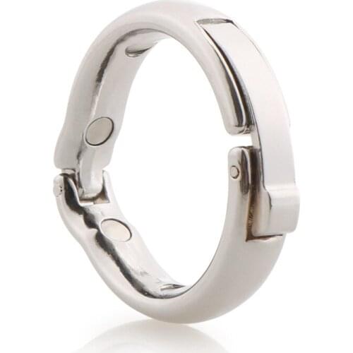 Ring Enhancer Stimulator Toys Penis Rings Adjustable 5 Size Delay Ejaculation Ring - Cock Man Male Erotic Magnetic Physiotherapy