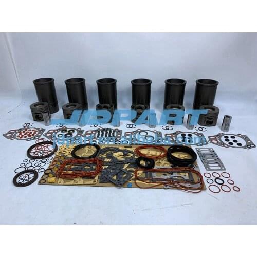 6D140 liner kit STD with full gasket kit for komatsu