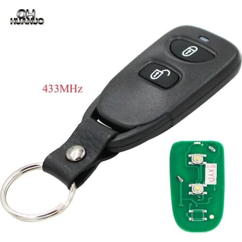 2 Buttons Remote Key control fob transmitter 433MHz for Hyundai Tucson