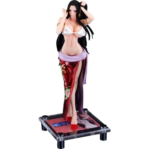 One Pieces GK Action Figure Model Boa Hancock Sexy Lingerie Anime 38cm Collection Toy Exquisite Decoration Statue For Kids Gift