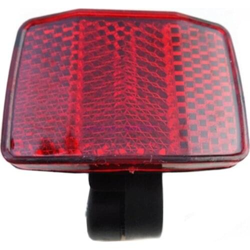 By DHL 1000PCS Bicycle Bike Front Rear Warning Light Safety Lens Handlebar Reflector Reflective
