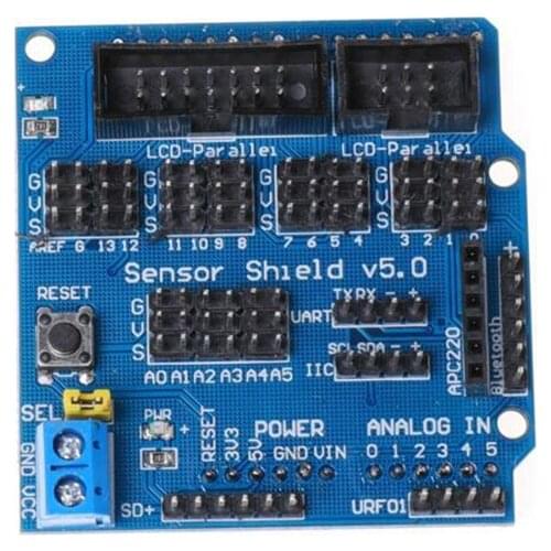 V5.0 Sensor Shield expansion board for arduino electronic building blocks robot accessories Sensor Shield V5 expansion board