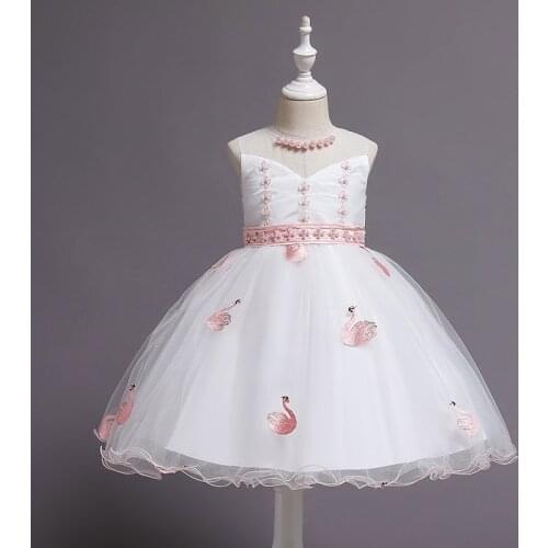 Girls Dresses 2020 New Summer Brand Girls Clothes Lace Ruffle Sleeve Design Girls Dress Birthday Party Dress For 2-12 Years