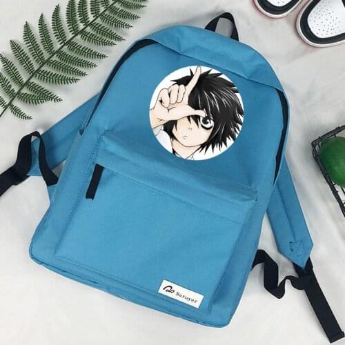 Death Note mochilas backpack mochila fashion kawaii laptop designer schoudertassen mochilas da moda sac femme backpack