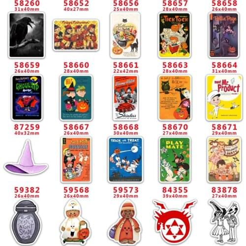 DIY Craft Supplies cartoon character printed flat back planar resins 30 pieces PR58260