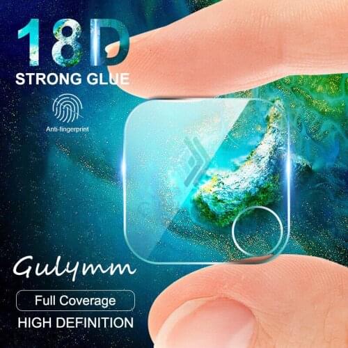 2Pcs 18D Camera Lens Tempered Glass For Huawei P20 P30 Pro Mate 20 30 Lite Full Screen Protector For Honor 20 Lite Glass Film