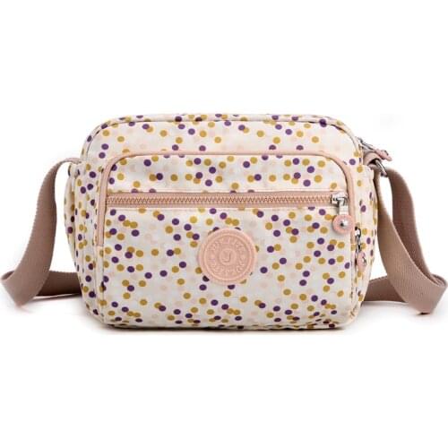 Multi Pattern Creative womens shoulder bag 2021 Small Nylon ladies hand bags Brand women bag Multi Pockets woman crossbody bag