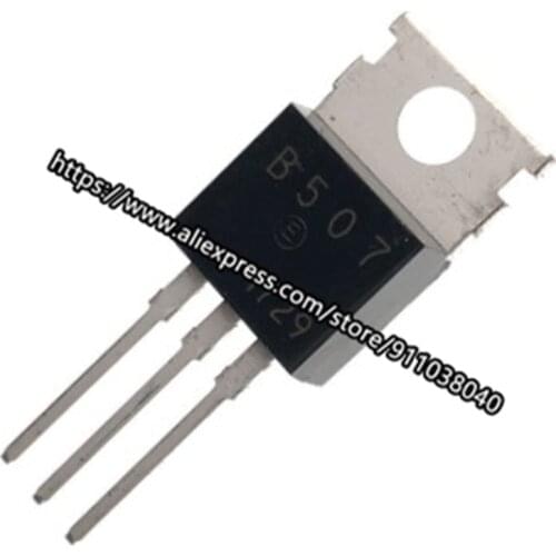10PCS Brand new original authentic 2SB507E TO-220 2SB507 TO220 Code: B507 60V/3A mid-power amplifier pairing tube