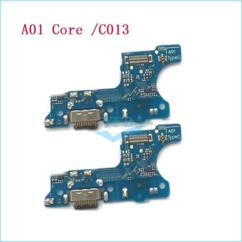 10PCS USB Port Charging Board For Samsung Galaxy A01 Core A013F C013 USB Charging Dock Port Flex cable Repair Parts
