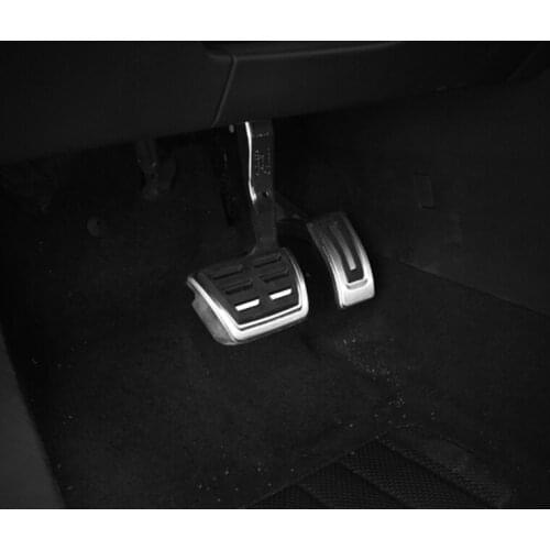 2pcs for SKODA superb AT 2016-2018 Brake pedal Accelerator pedal Free punching
