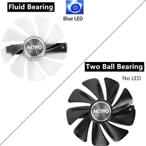 CF1015H12D FD10015M12D RX 590 580 480 470 570 GPU Cooler Fan For Sapphire RX470 RX590 RX580 RX480 RX570 NITRO SpecialEdition Fan