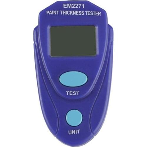 Mini Coating Digital Painting Thickness Tester Meter Mini LCD Automotive Data Hold Car Coating Thickness Gauge without Battery