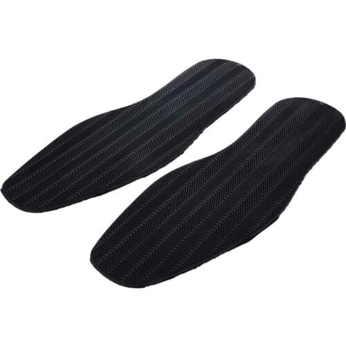 FGGS-1 Pair DIY Stick On Full Soles Heel Palm Shoe Repair Anti-Slip Grip-rubber Pads - 29X11.5X0.2Cm