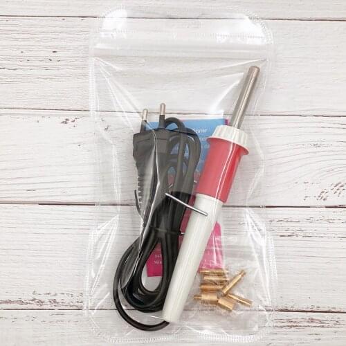 Purple/Pink Fast Heated Hotfix Rhinestone Applicator Iron-on Hot Fix Wand Heat-fix Tool Super tool and Rhinestones crystal