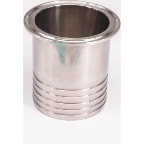 Fit Tube I/D 63mm 2.5" x 77.5mm Ferrule Clamp O/D 2.5" Tri Clamp 304 Stainless Steel Sanitary Ferrule Clamp Pipe Fitting